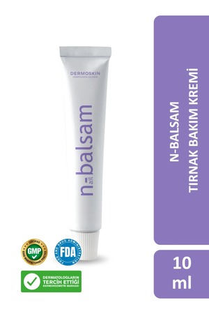 Dermoskin N-Balsam Tırnak Bakım Kremi | Keratin | Kolajen | Güçlendirici ve Besleyici Tırnak Bakımı | 10 ml
