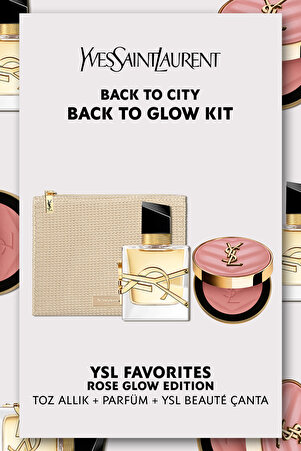 Yves Saint Laurent YSL Favorites Parfüm Seti Make Me Blush 06 & Lıbre EDP 30 ml - Çanta Hediyeli 7829999999337