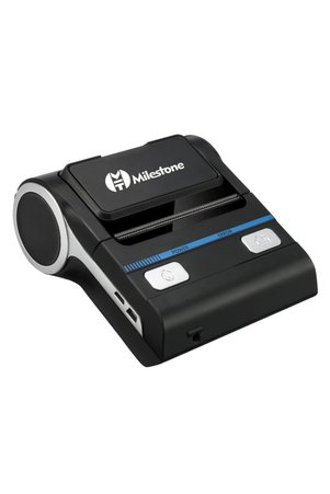 Milestone Mht P8001 - 80mm Bluetooth'lu Taşınabilir Termal Fiş Etiket Ve Barkod Yazıcı