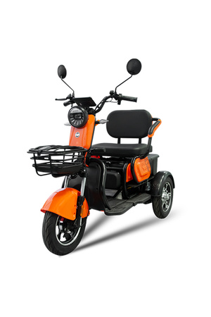 Yuki YK-56 Pony 3 Tekerli Elektrikli Motosiklet - Turuncu