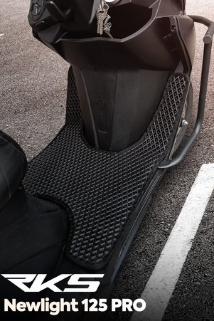 TEKNOCLUB Newlight 125 Pro Premium Eva Uyumlu Motosiklet Paspası - Siyah
