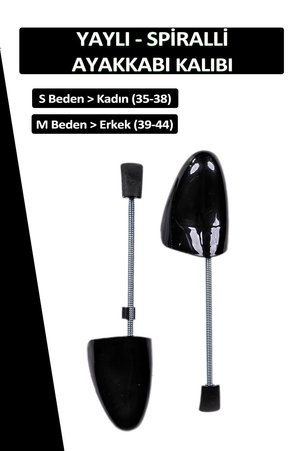 Dopar Bağcık Comfy Siyah Yaylı Ayakkabı Kalıbı