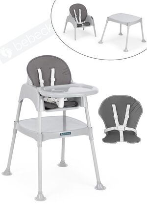 BEBEYATMAZ Çalışma Masalı Pedli 3in1 Mama Sandalyesi
