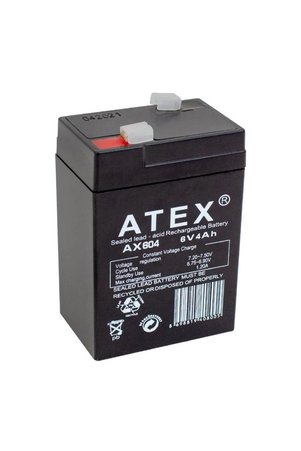 Bvs Elektronik 6 Volt 4 Amper Akü Kuru Akü Oyuncak Araba- Işıldak
