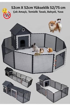 Leganest Köpek tavşan kedi .hamster .civciv. Tavuk. Yuva Çit Bahçe Yp_50ypcb