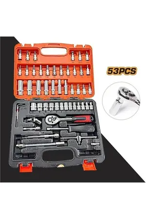 Newstar Germany Cr-v Max 1/4 Cırcırlı 53 Parça Lokma Anahtar Takımı Bits Uç Seti Tam Set