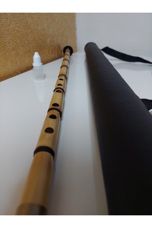 Utku Müzik Aletleri Profesyonel Sarımlı Kamış Ney Deri Kılıf Bakım Yağı
