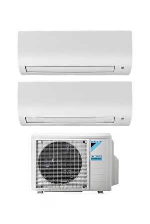 Daikin Shira Plus Multi Split Inverter Klima 1+2 Sistem 9+9 BTU 6 8 kW R32 Dış Ünite