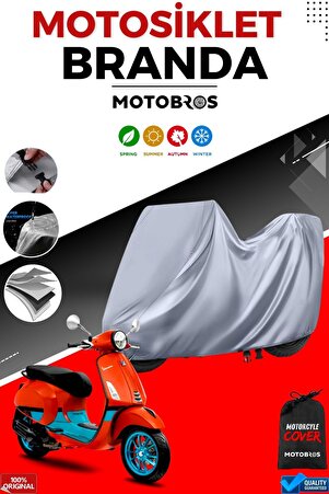 Motobros Vespa Gts 250 Motosiklet Brandası-10