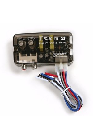 Genel Markalar 2 Yıl Oto Teyp TSK TD22 Amfi Deck Çevirici Anfi Tetikleyicili Konvertör 12 Watt