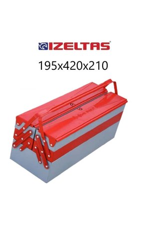 İzeltaş Metal Takım Çantası 5 Gözlü 195*420*210