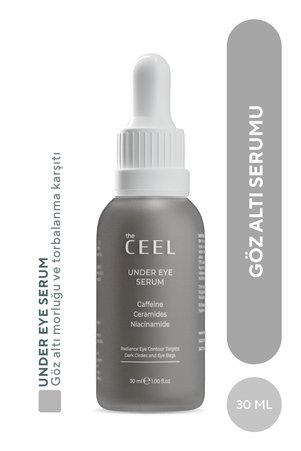 The Ceel Göz Altı Torbalanma ve Morluk Karşıtı Aydınlatıcı Göz Bakım Serumu Caffeine Glutatyon 30 ml