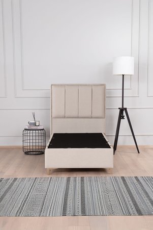 Kilim Mobilya Gold Therapy Sandıklı Baza Başlık Seti Bej