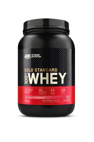 ON Optimum Nutrition 100% Whey Gold Standard Çilek Aromalı 899g 29 Servis Yüksek Protein Tozu