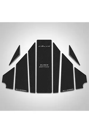 Redline Grafik Karbon Dio Tank Pad Motorsiklet Koruma