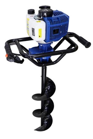 Hyundai HYD520 52cc Benzinli Toprak Burgu Makinesi 20 cm Burgu Dahil