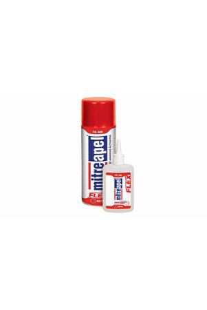 APEL Mitre Flex Hızlı Yapıştırıcı 400 ml Kırmızı Mdf