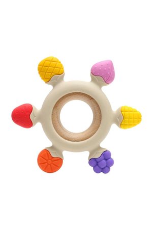 tutobaby Bebek Diş Kaşıyıcı Meyve Şekilli Halka Dümen