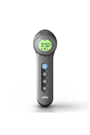 Braun Bnt400 Temassız Alından Ateş Ölçer Siyah