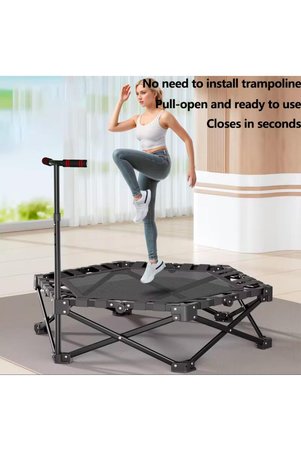 Leyaton Tutmalı Katlanır Step Trambolin 106 Cm Yetişkin -Çocuk