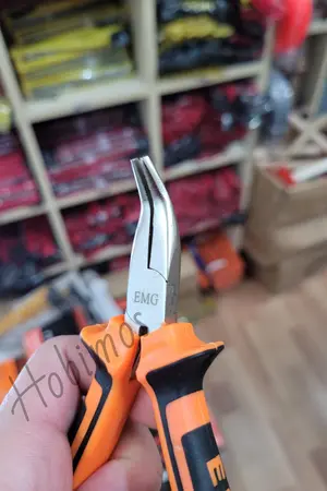 Hobimos Mini Eğri Uçlu Kargaburun - Takı Yapım Pensesi