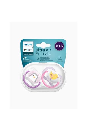 Philips Avent Ultra Air Emzik Ortodontik 0-6 Ay Kız SCF080/06