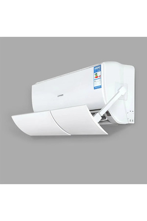 MDSTECH Ayarlanabilir Klima Hava Yönlendirici Aparat 58-102cm ABS Malzeme Beyaz Kolay Montaj
