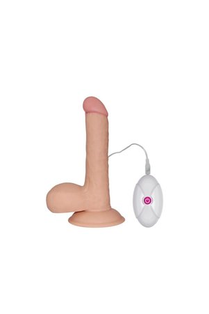 MeyraBest 10 Hız Ve 10 Farklı Titreşim Moduna Sahip Ultra Soft Güçlü Titreşimli 18 Cm Realistik Penis
