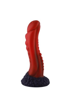 MeyraBest Mnster Red Black 20 5cm Realistik Penis Dildo