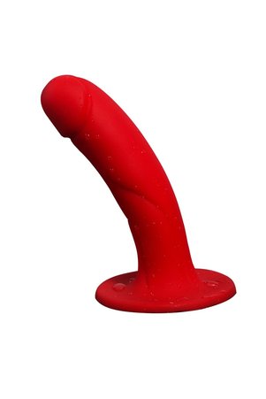 MeyraBest C10 Slikon 16 5 Cm Red Realistik Penis Dildo