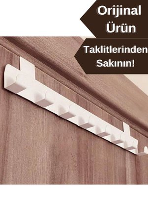 risingmaber Metal Beyaz Amerikan Kapı Arkası Askılık Organizer Askılık Ve Mutfak Banyo Kapı Arkası Askılık Mt60b