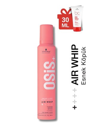 Osis Air Whip Hacim Ve Tutuş Sağlayan Esnek Köpük 200ml + Bonacure Acil Kurtarma Kremi 30ml