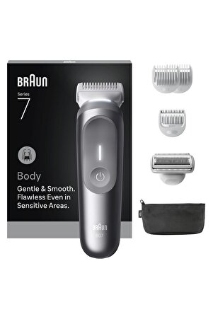 Braun Vücut Tıraş Makinesi Series 7 +6 Aksesuar Kompakt SmartLight BG7550