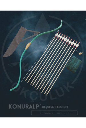 KONURALP OKÇULUK Güçlü Başlangıç Yayı 35/40 Libre