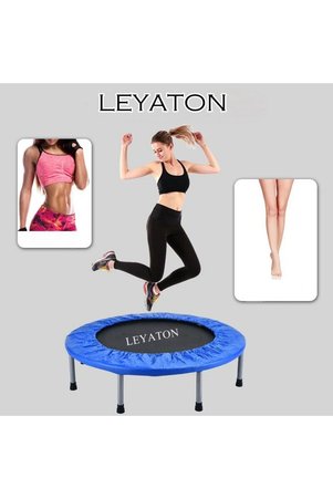 Leyaton Trampolin 102 Cm Deluxe Mavi Lyt-71 Mavi
