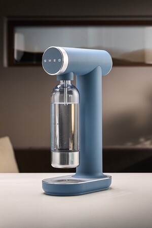 SMEG Soda Makinesi Tritan™ Renew Mat Fırtına Mavisi