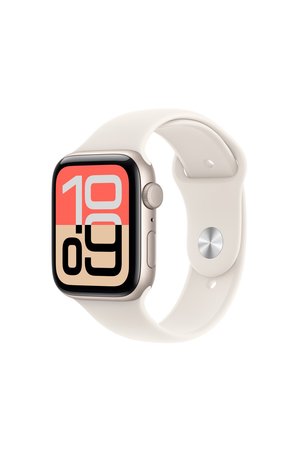 Apple Watch SE 3 GPS 40mm Yıldız Işığı Alüminyum Kasa ve Yıldız Işığı Spor Kordon - S/M
