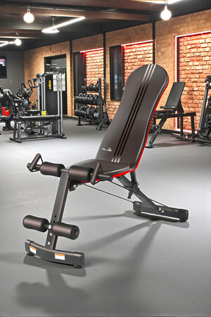 Voit V-FIT BY Voıt D202 Katlanabilir Incline/decline Ayarlanabilir Sırt Açılı Mekik ve Ağırlık Sehpası