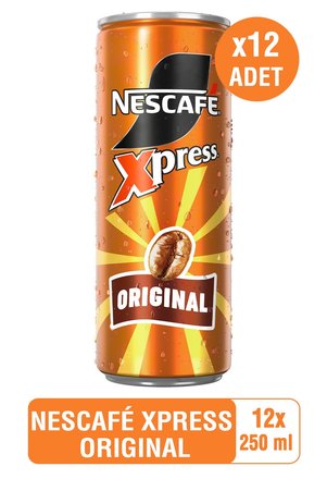 Nescafe Xpress Soğuk Kahve Orijinal 12x250 ml