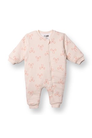 ebebek Hello Baby HelloBaby Kız Bebek 2.5 Tog Uyku Tulumu İnterlok Bisiklet Yaka Uzun Kol Ribanalı Paça