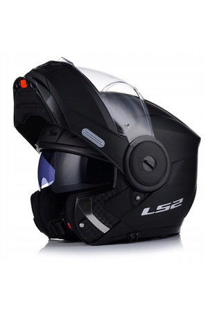 LS2 Scope 2 Çene Açılır Motosiklet Kaskı Mat Siyah