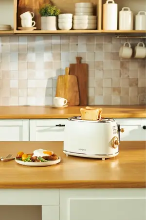 Karaca Retro Wood Ekmek Kızartma Makinesi 2 Dilim Kapasiteli