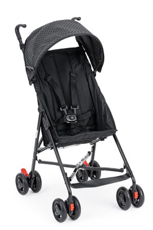 Moonybaby MB108 Stork Kareli Antrasit Çocuk Baston Bebek Arabası