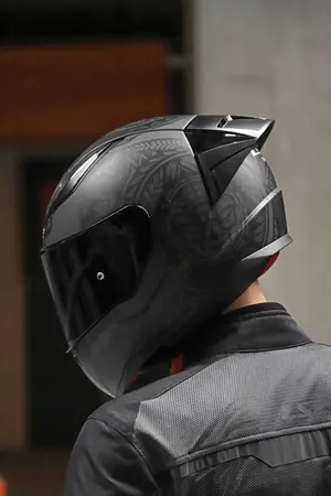 LS2 Rapıd 2 Race Takaroa Mat Siyah Kask