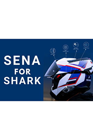 Shark Kask Shark Sena Bluetooth İnterkom Tekli Bts