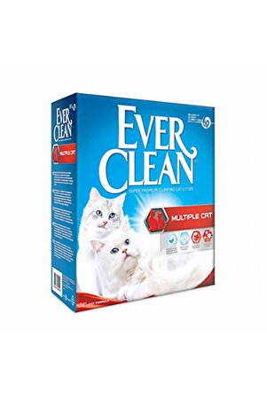 Ever Clean Multiple Cat Kokulu Topaklanan Kedi Kumu 2x10 Lt