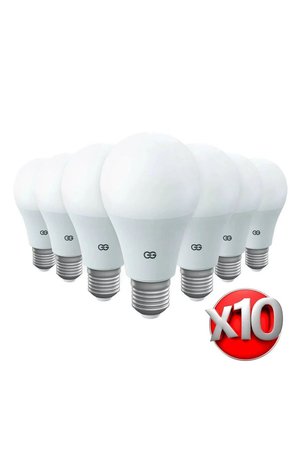 Günsan 10'lu LED Ampul 7W Sarı Işık E27