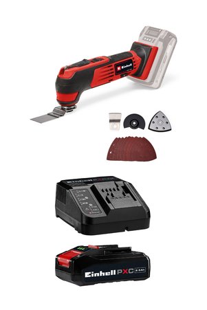 Einhell TE-MG 18/1 Li Akülü Raspalama Makinesi Seti TSET26-008