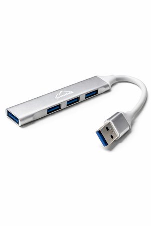 Arkhelais USB Çoklayıcı 4 Port USB Hub - 1 USB 3.0 + 3 USB 2.0 Mini Tak Çalıştır Laptop Bilgisayar USB Çoğaltıcı
