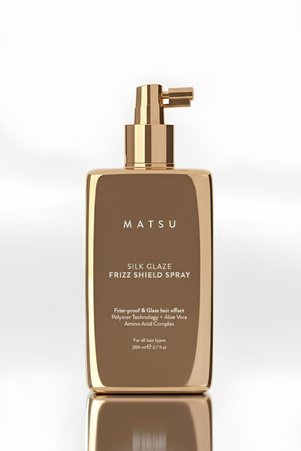 MATSU Silk Glaze Isı Koruyucu Sprey 200 ml | Kabarma ve Elektriklenme Karşıtı | Cam Parlaklığı